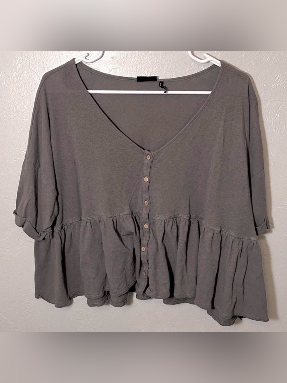 UO Out From Under Lainey Babydoll Top